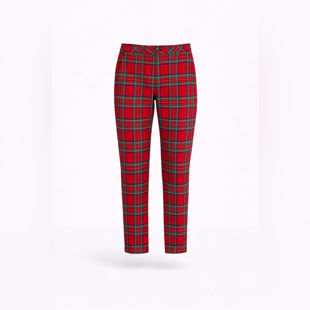 Vineyard Vines Jolly Plaid‎ Tartan Pants Size 4